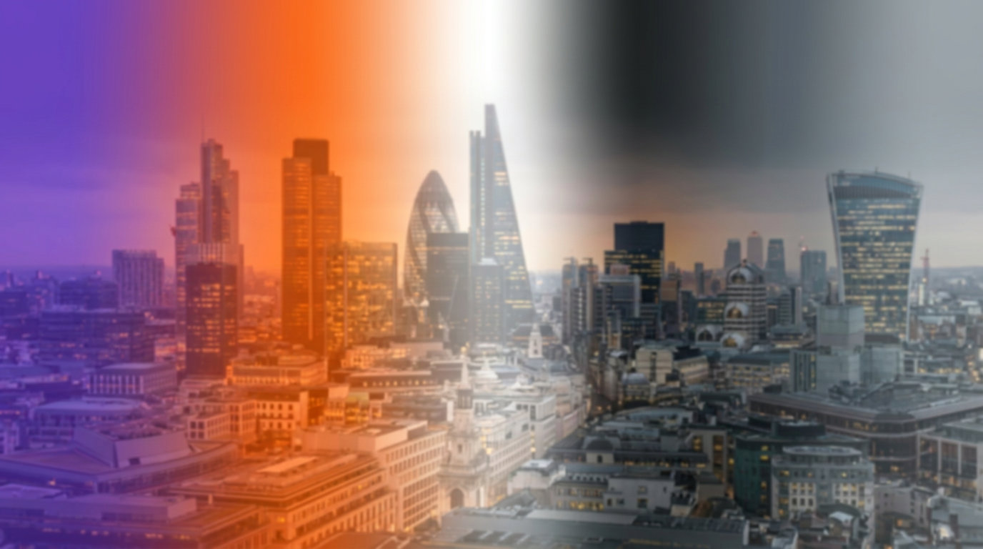 Edifício financeiro representando serviços de financiamento estruturado em Angola